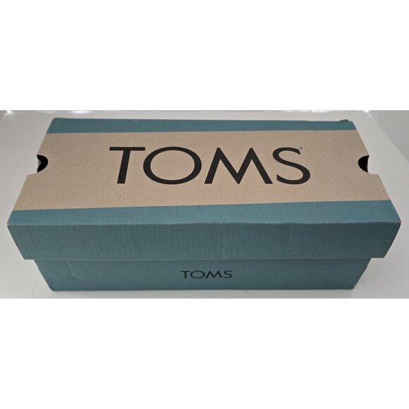 Toms Alpargata Recycled Cotton Espadrille Shoes White Mens Size 8 US NEW in Box - Picture 2 of 12